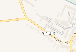 U lednice v obci Troubsko - mapa ulice
