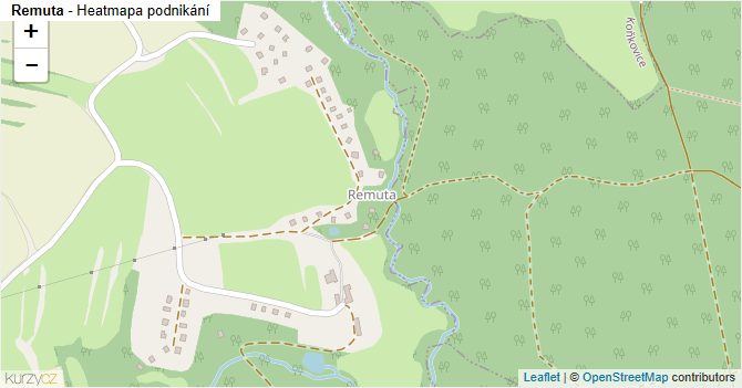 Remuta - mapa podnikání