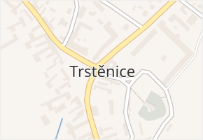 Trstěnice v obci Trstěnice - mapa části obce
