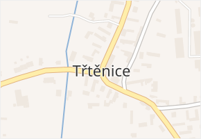Třtěnice v obci Třtěnice - mapa části obce