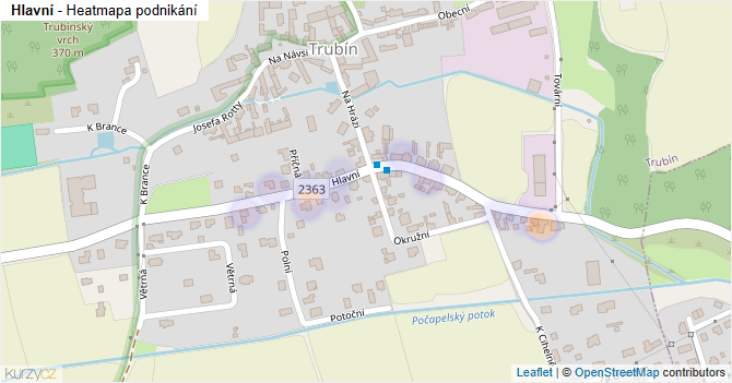 Hlavní - mapa podnikání