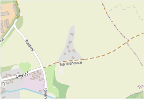 Na Višňovce v obci Trubín - mapa ulice
