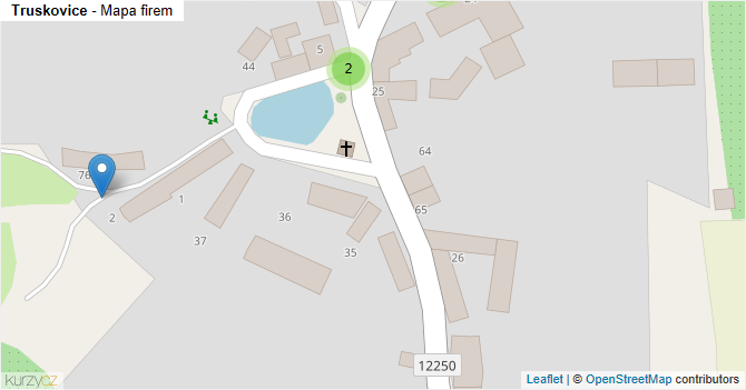Truskovice - mapa firem