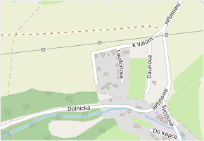 Barona Trencka v obci Trutnov - mapa ulice