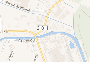 Boční v obci Trutnov - mapa ulice