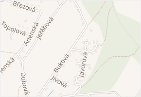 Buková v obci Trutnov - mapa ulice