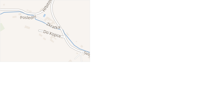 Do Kopce v obci Trutnov - mapa ulice