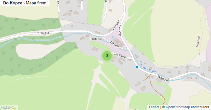 Do Kopce - mapa firem