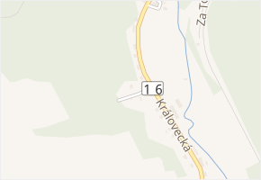 K Lesu v obci Trutnov - mapa ulice