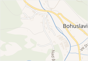 Ke Hřbitovu v obci Trutnov - mapa ulice