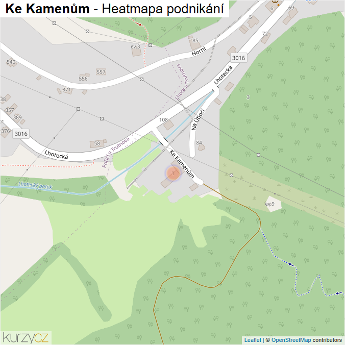 Mapa Ke Kamenům - Firmy v ulici.
