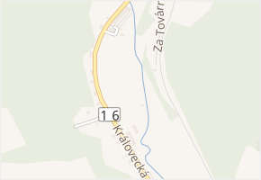 Královecká v obci Trutnov - mapa ulice