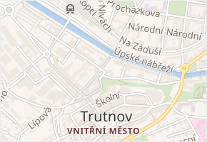 Malá v obci Trutnov - mapa ulice