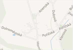 Mezi Ploty v obci Trutnov - mapa ulice