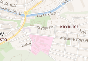 Na Schodech v obci Trutnov - mapa ulice