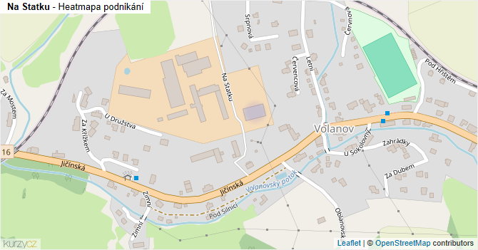 Na Statku - mapa podnikání