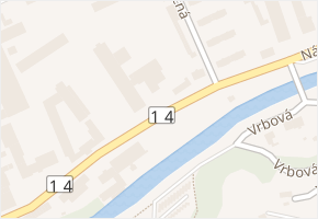 Náchodská v obci Trutnov - mapa ulice