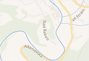 Nad Řekou v obci Trutnov - mapa ulice