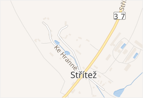 Nad Rybníčky v obci Trutnov - mapa ulice