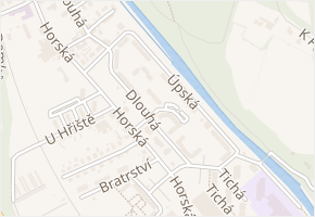 Petrklíčová v obci Trutnov - mapa ulice