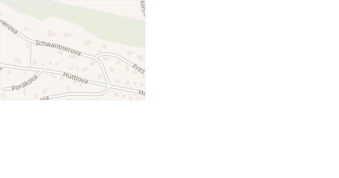 Schwantnerova v obci Trutnov - mapa ulice