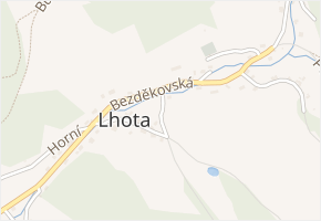 Sedloňovská v obci Trutnov - mapa ulice