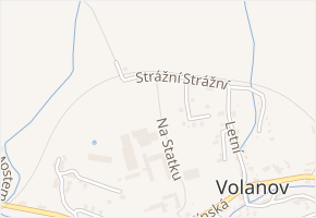 Strážní v obci Trutnov - mapa ulice