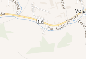 Studená v obci Trutnov - mapa ulice