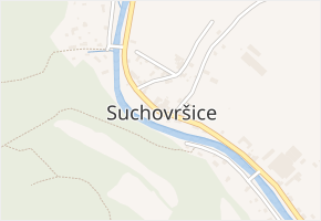 Suchovršická v obci Trutnov - mapa ulice