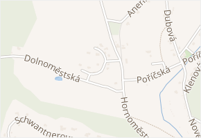 Tisová v obci Trutnov - mapa ulice