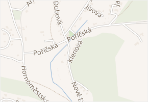 Třídomí v obci Trutnov - mapa ulice