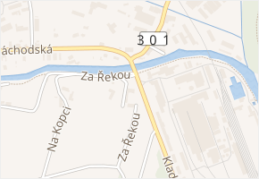 U Elektrárny v obci Trutnov - mapa ulice