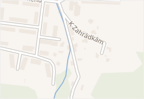 U Pramene v obci Trutnov - mapa ulice