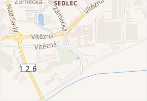 U Zastávky v obci Trutnov - mapa ulice