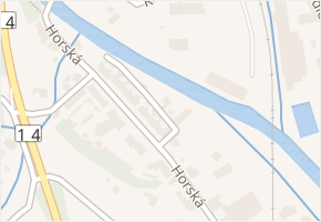 V Kolonkách v obci Trutnov - mapa ulice