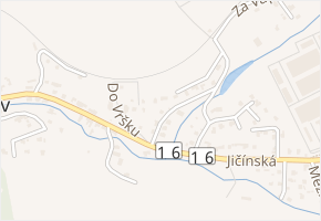 Ve Vilkách v obci Trutnov - mapa ulice