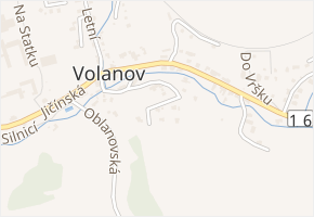 Za Dubem v obci Trutnov - mapa ulice