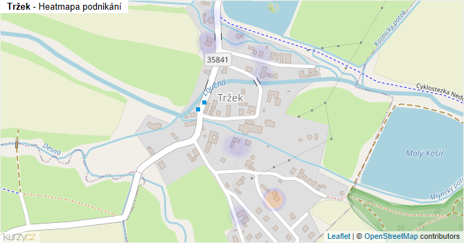 Tržek - mapa podnikání