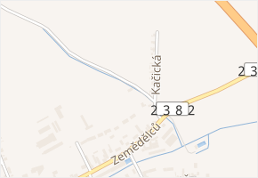 Ke Kaštanu v obci Tuchlovice - mapa ulice