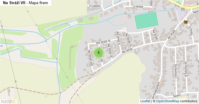 Na Stráži VII - mapa firem
