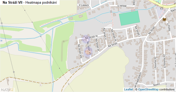 Na Stráži VII - mapa podnikání