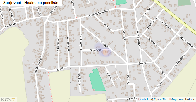 Spojovací - mapa podnikání