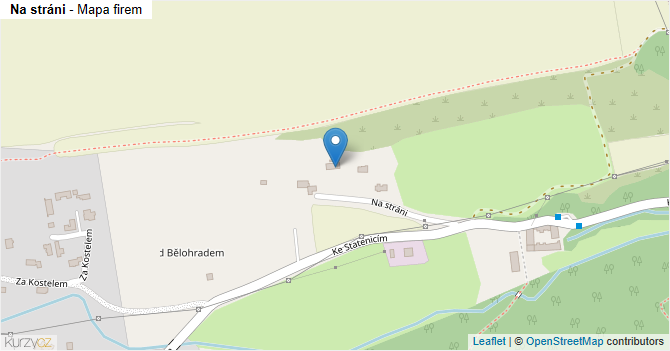 Na stráni - mapa firem