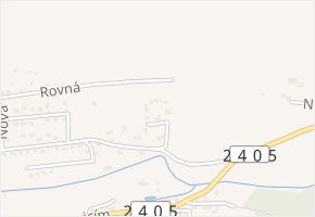 Na Výsluní v obci Tuchoměřice - mapa ulice