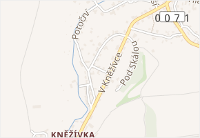 Příkrá v obci Tuchoměřice - mapa ulice