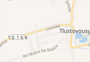 K Farmě v obci Tuklaty - mapa ulice