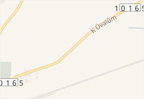 K Úvalům v obci Tuklaty - mapa ulice