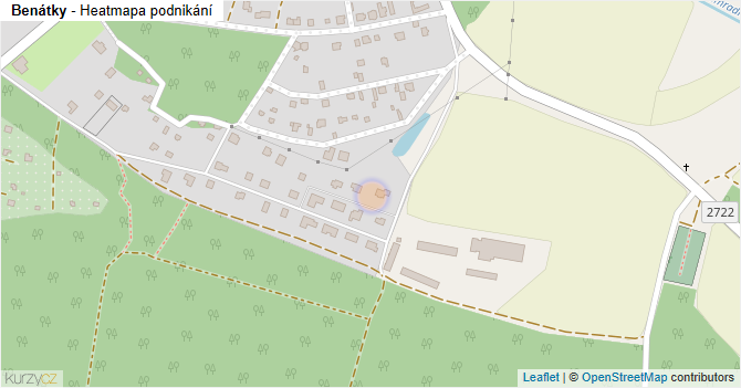 Benátky - mapa podnikání