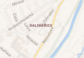 Dělnická v obci Turnov - mapa ulice
