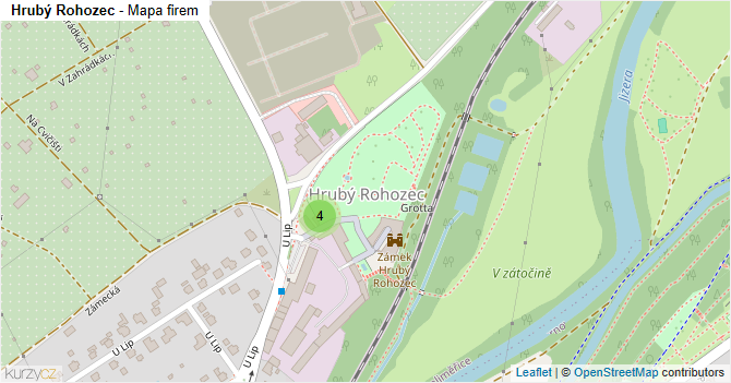 Hrubý Rohozec - mapa firem